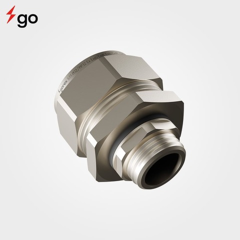 Кабельные вводы взрывозащищенные для небронированного кабеля проложенного в металлорукаве с одним контуром уплотнения серии В